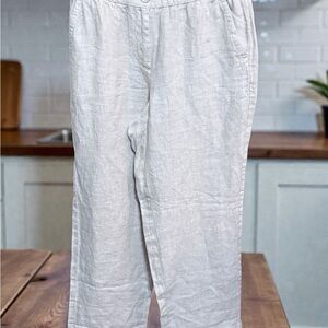 Talbots Light Gray Ankle Pants NWT